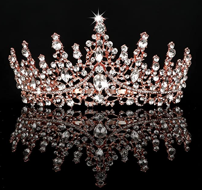 rose gold tiara