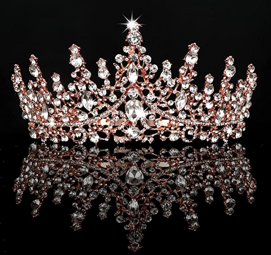 rose gold tiara