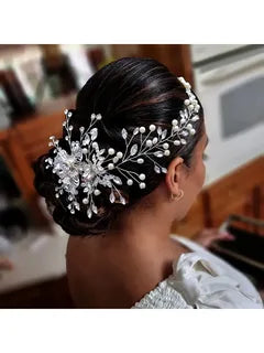 wedding day hair accessories
