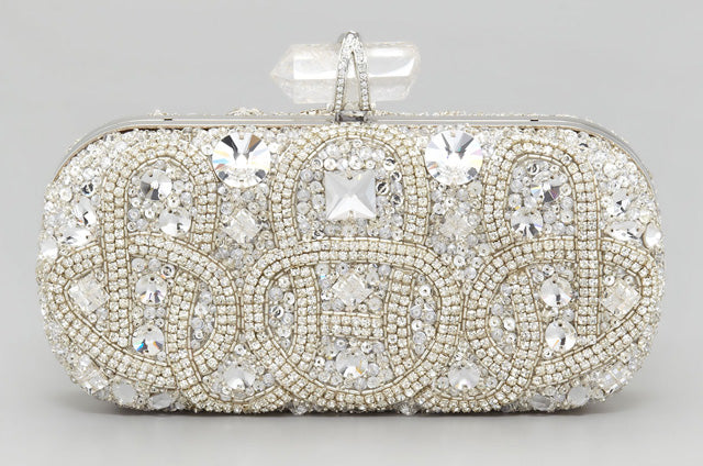Glamorous Crystal Clutch Purses That Will Elevate Your Bridal Look