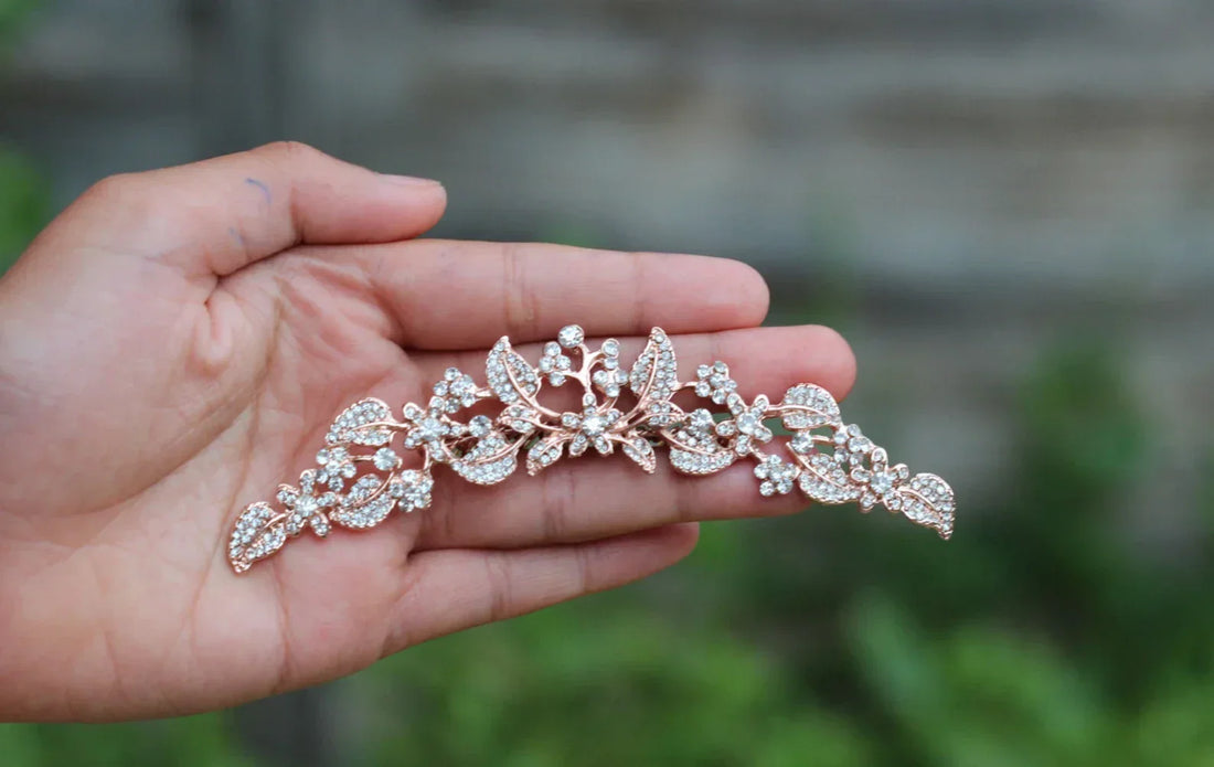 Matching Bridal Jewelry Metals to Your Tiara and Accessories