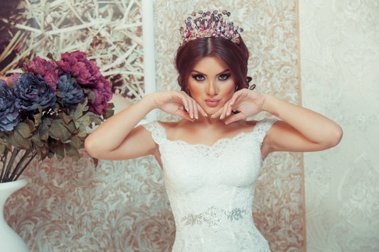 Tiaras vs. Headbands: What’s Right for Your Bridal Look?