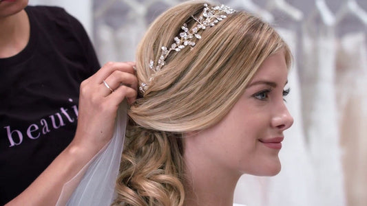 Celebrity-Inspired Bridal Looks: How to Recreate Iconic Wedding Hairstyles with a Bella Tiara