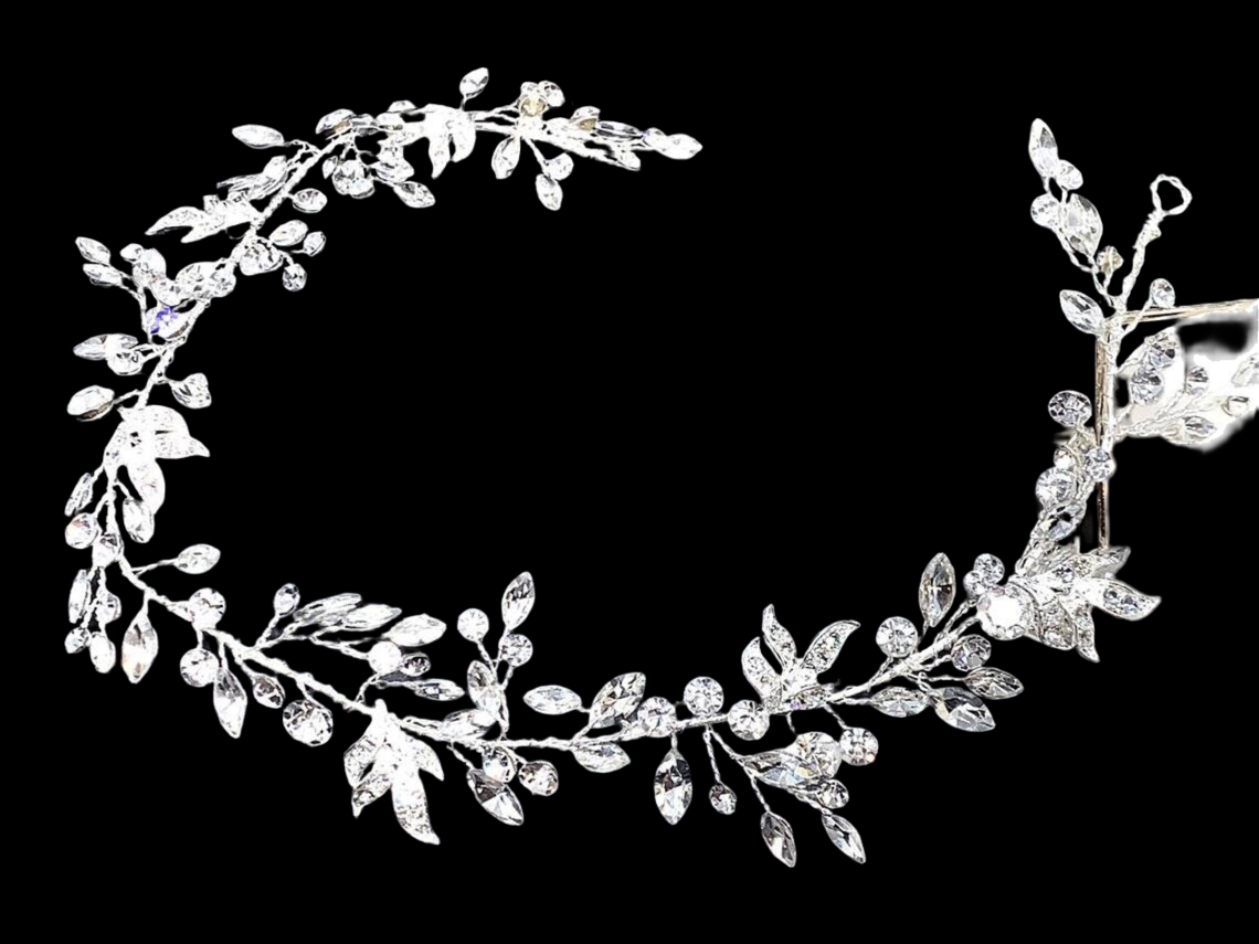 Denise- Beautiful Swarovski Crystal wedding headband