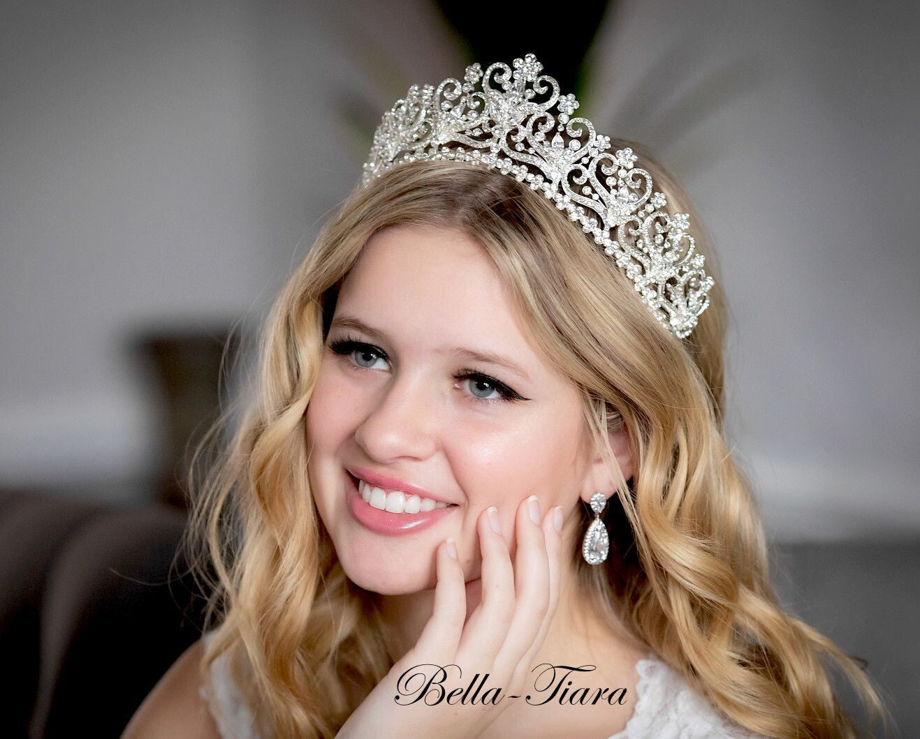 Eliza - Swarovski Crystal Wedding Tiara