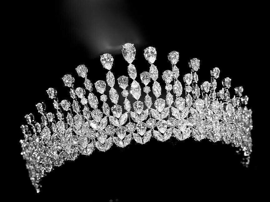 Marlena - RADIANT Crystal Wedding Tiara