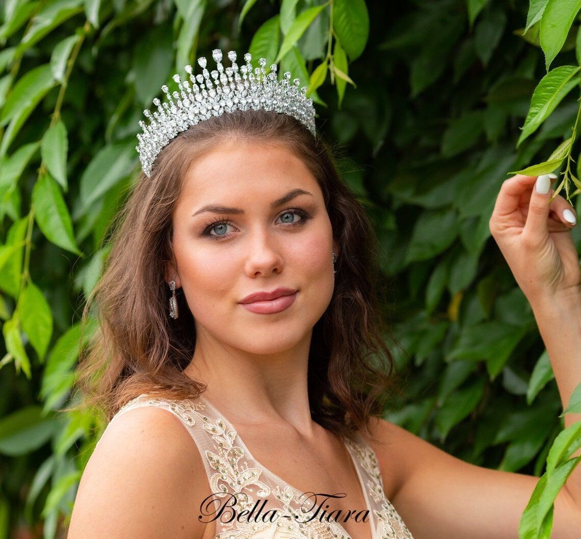 Marlena - RADIANT Crystal Wedding Tiara