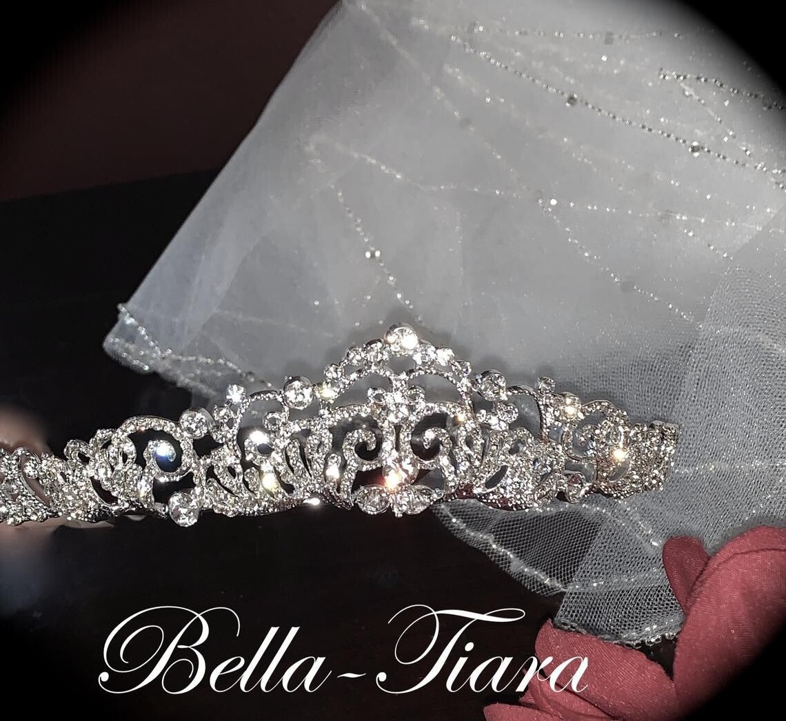 Vita, Classic Swarovski crystal Wedding Tiara