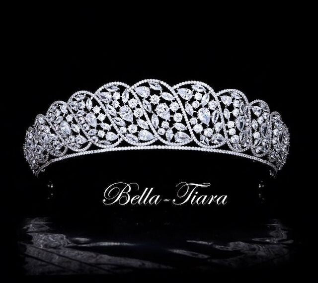 Melaney - Crystal Wedding Tiara