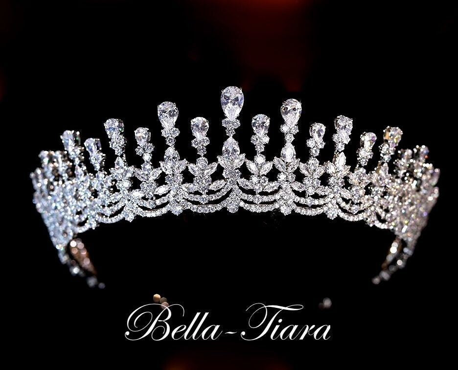 Regina, Stunning Crystal Wedding Tiara Crown