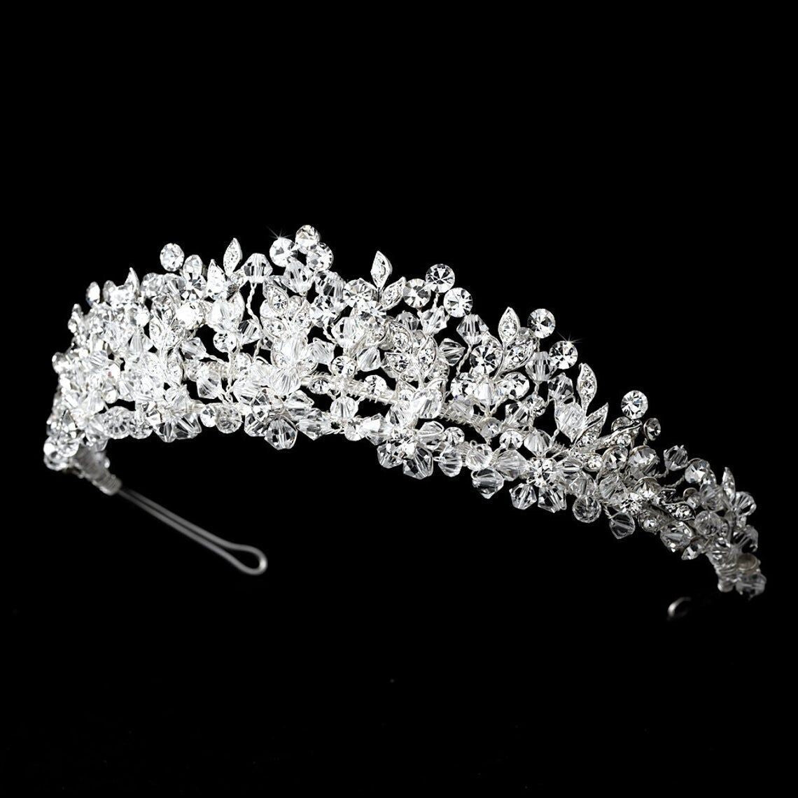 Valeria - Radiant Crystal Bridal Tiara