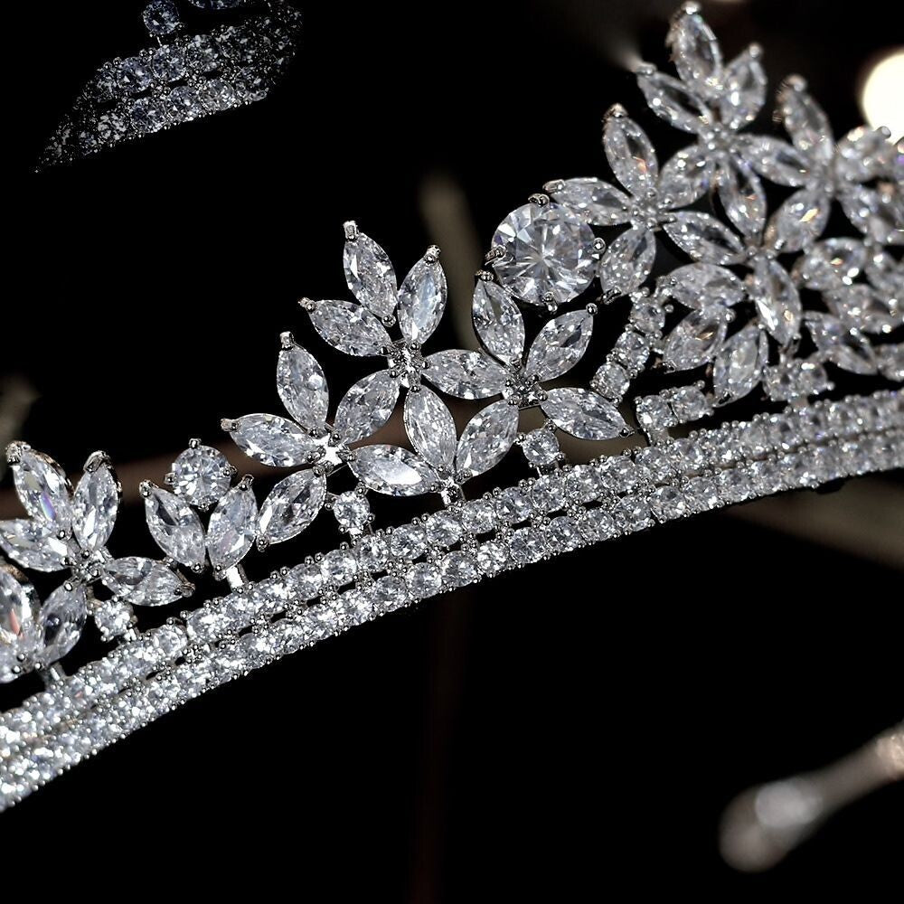 Chiara - Swarovski Crystal Tiara