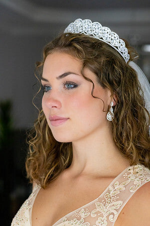 Melaney - Crystal Wedding Tiara