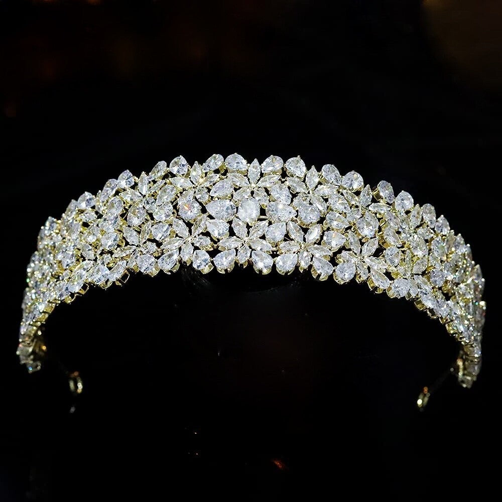 Anitarose - Stunning Crystal Rose Gold headband