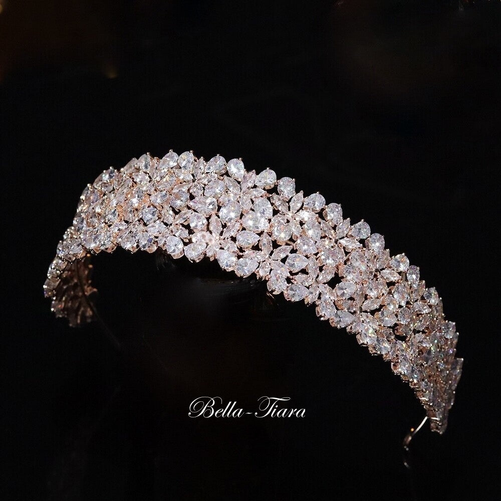 Anitarose - Stunning Crystal Rose Gold headband