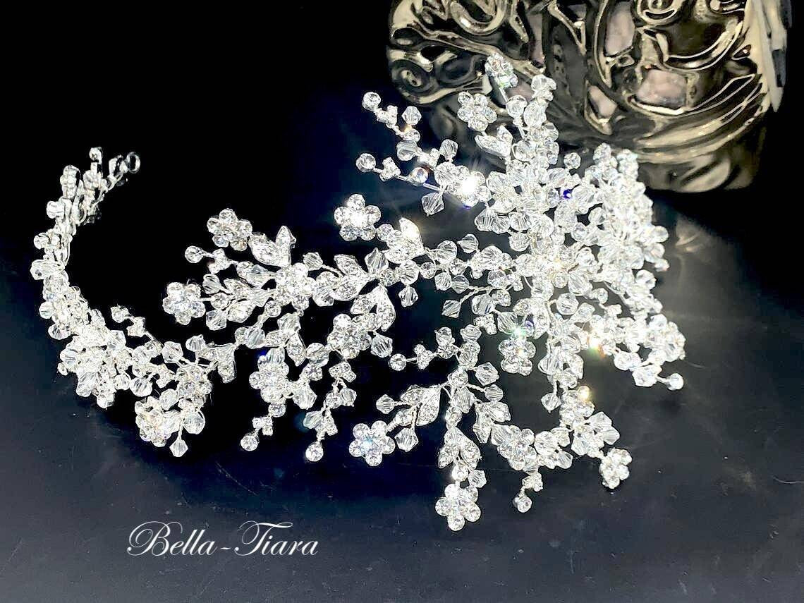 Vivian - Crystal wedding headband