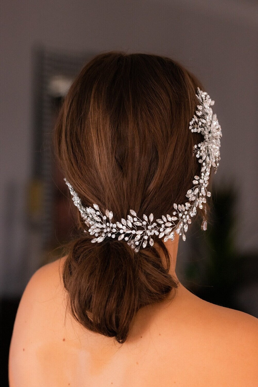 Ariella - Stunning Swarovski Crystal wedding hair vine