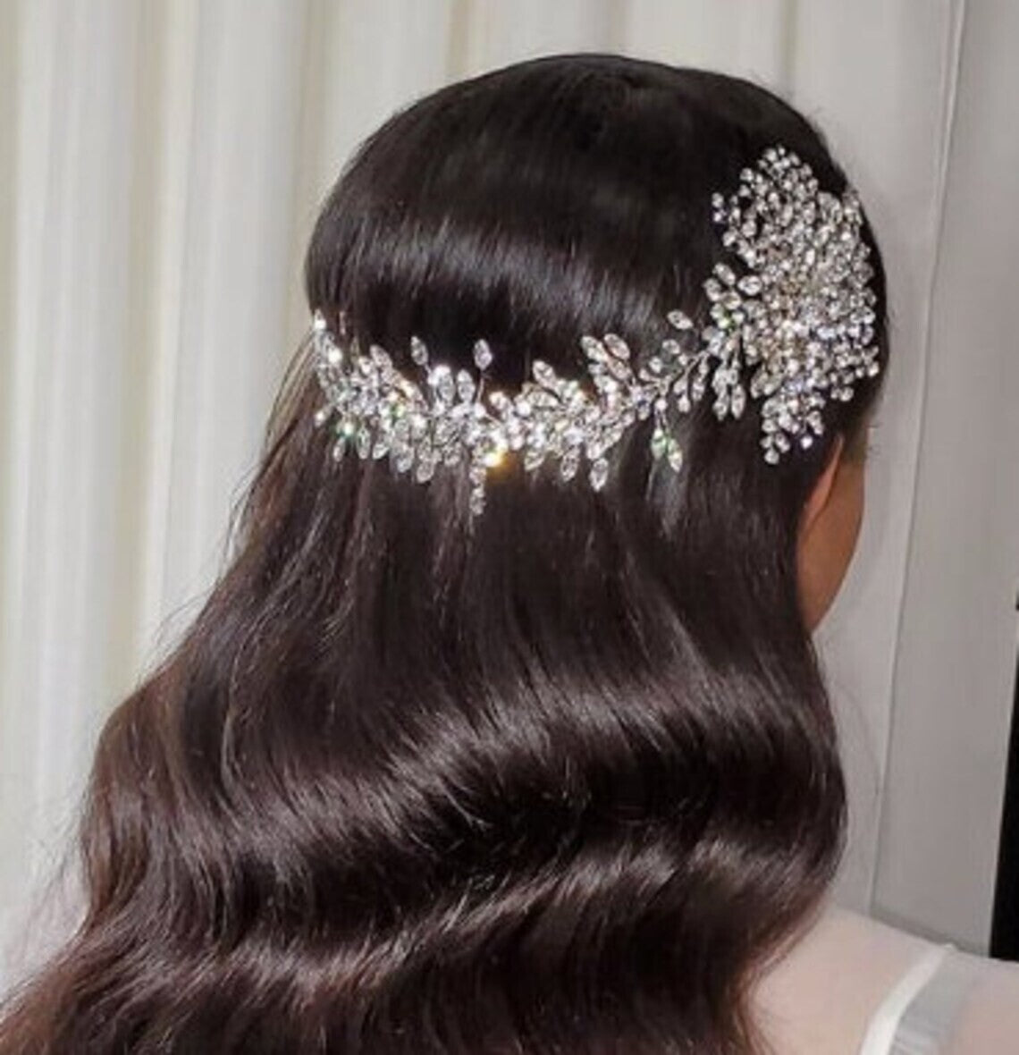 Ariella - Stunning Swarovski Crystal wedding hair vine