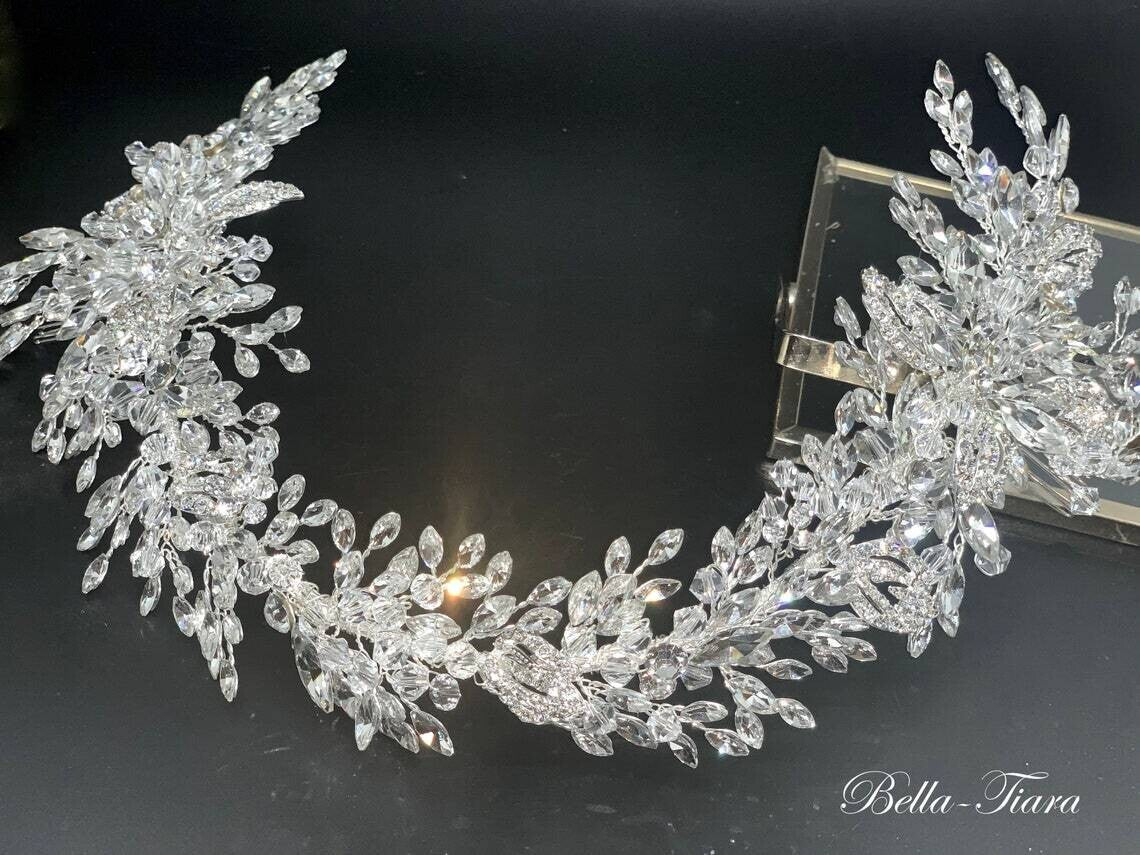 Wire headpiece with Swarovski Crystals outlet