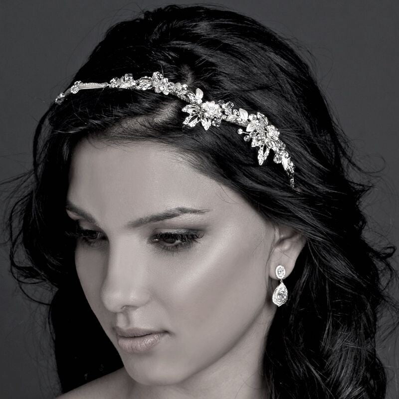 Eloise - Swarovski Crystal wedding headband