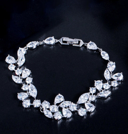 Valentinella - Swarovski crystal bridal bracelet