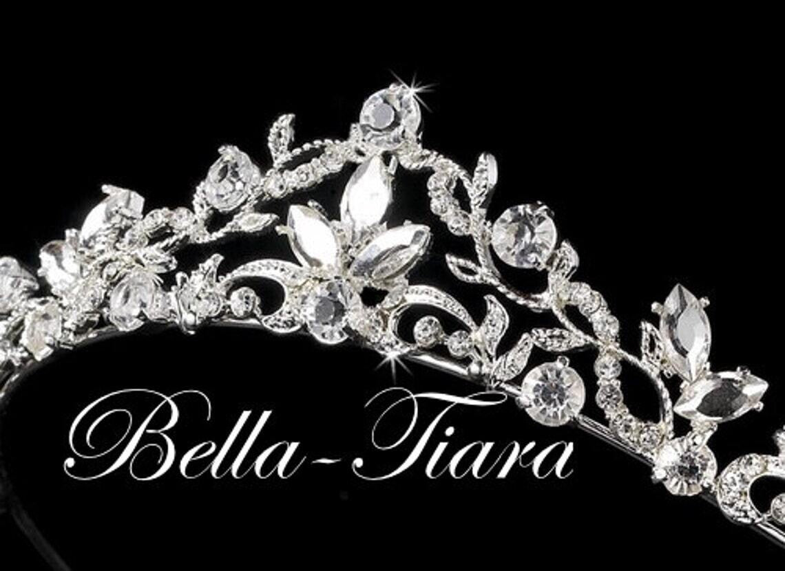 Cristina- Beautiful rhinestone communion tiara
