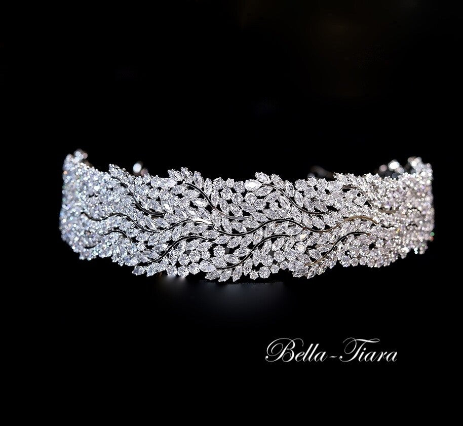 Ania - Swarovski Crystal wedding headband