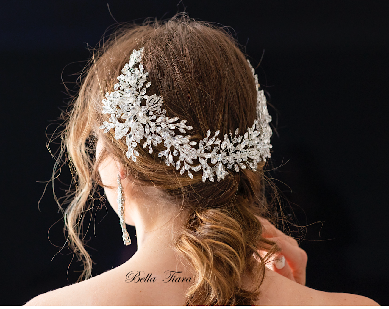Estella - Swarovski Crystal wedding headpiece