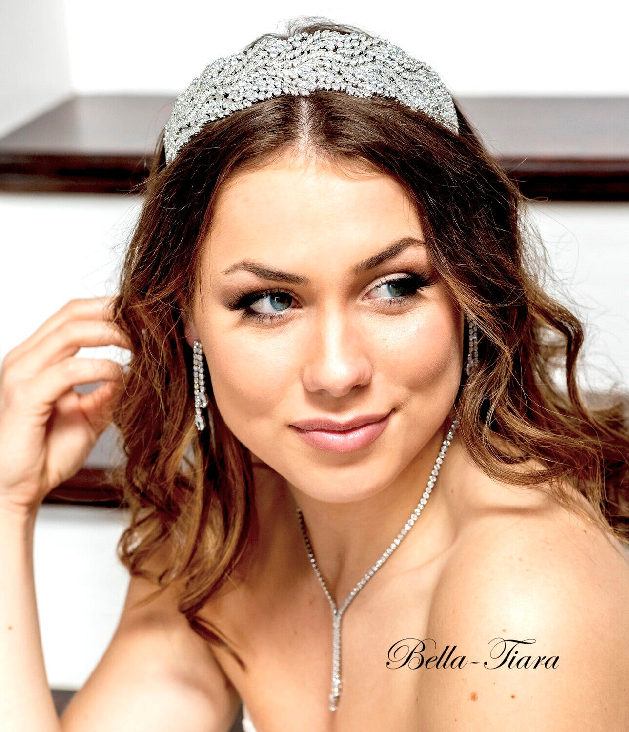 Ania - Swarovski Crystal wedding headband