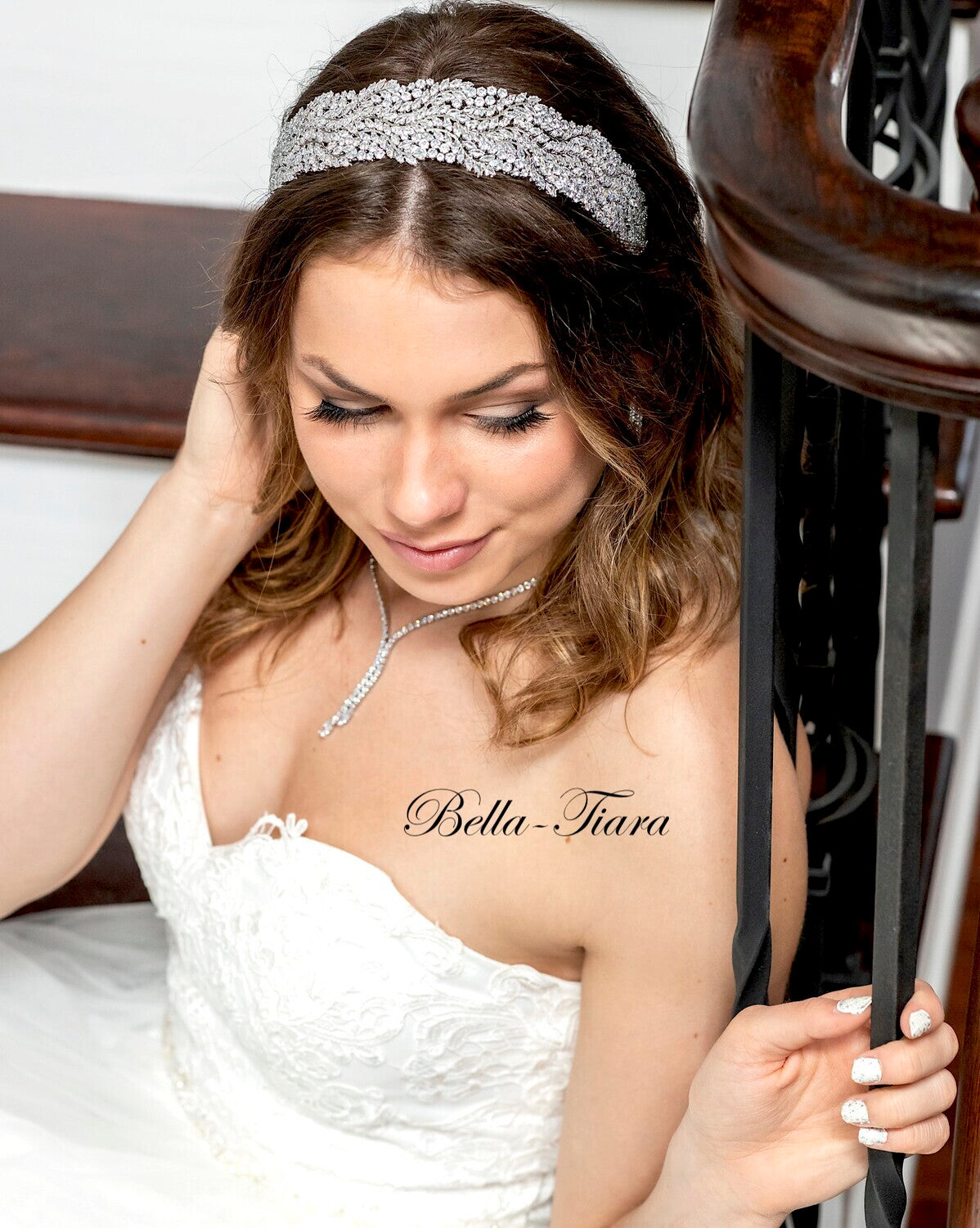 Ania - Swarovski Crystal wedding headband