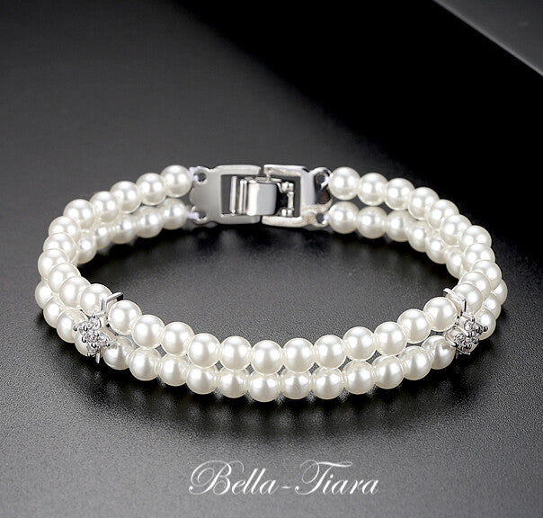 Viviana - Wedding pearl bracelet