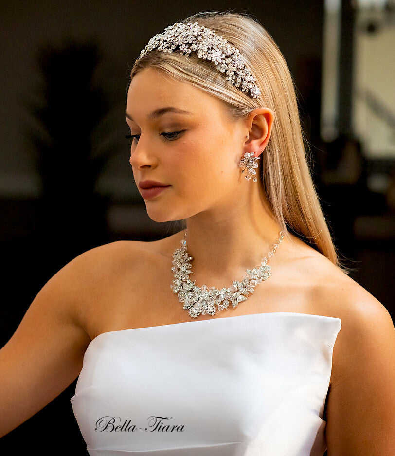 Exquisite Swarovski wedding headpiece