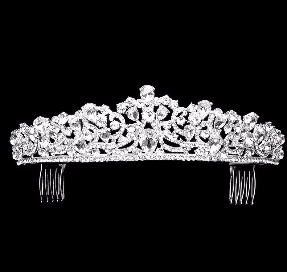 Princess Allison - Dazzling Crystal bridal Tiara