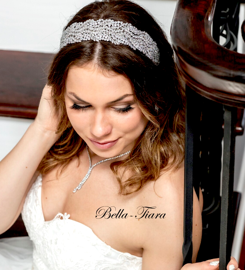 Ania - Swarovski Crystal wedding headband