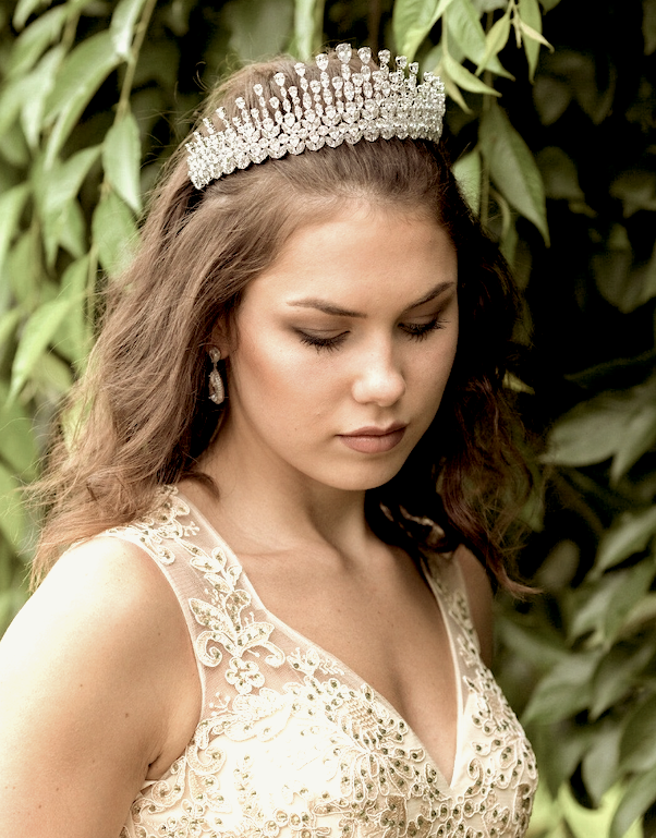 Marlena - RADIANT Crystal Wedding Tiara