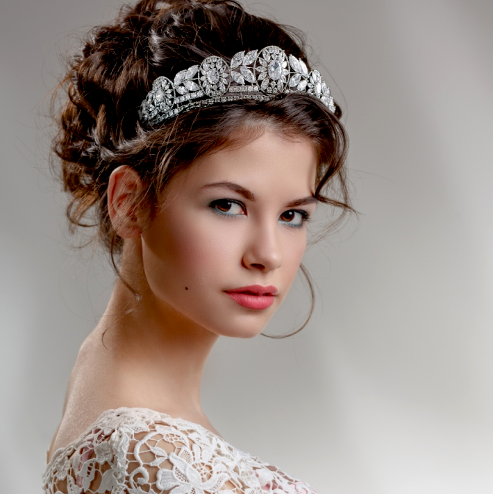 Lisamarie - Heirloom crystal wedding Tiara