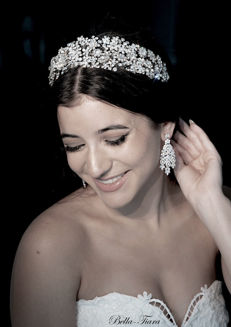 Amandalisa, Stunning Crystal wedding headpiece