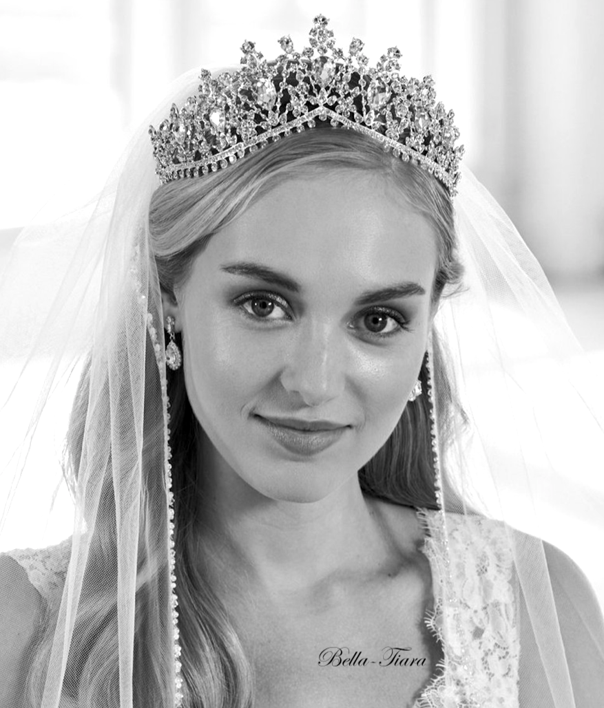 Jasmine - Dazzling Crystal bridal Tiara