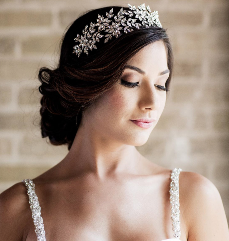 Savana - Couture crystal wedding headband