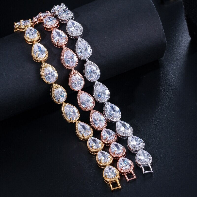 Robin - Swarovski crystal bridal bracelet