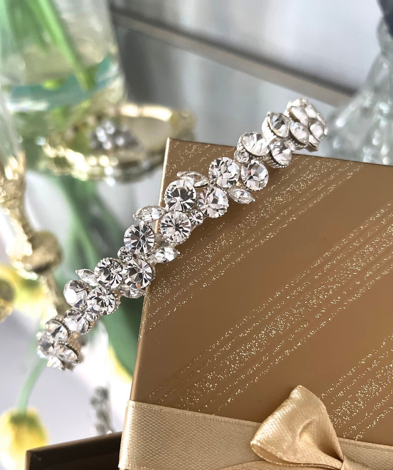 Swarovski Crystal wedding headband