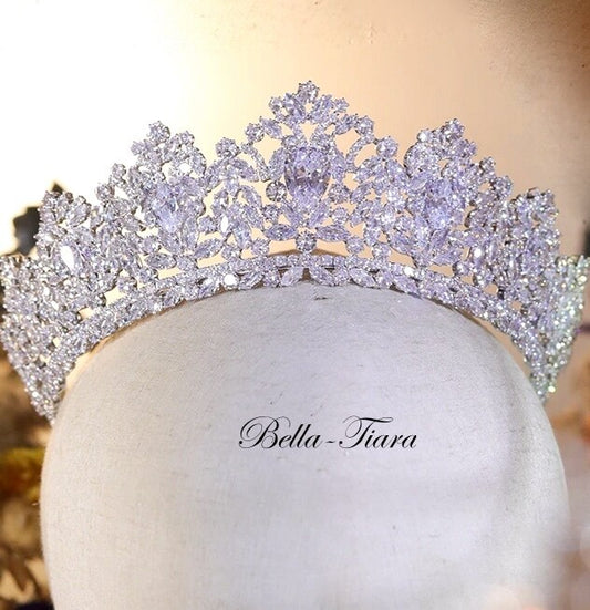 Crystal bridal tiara