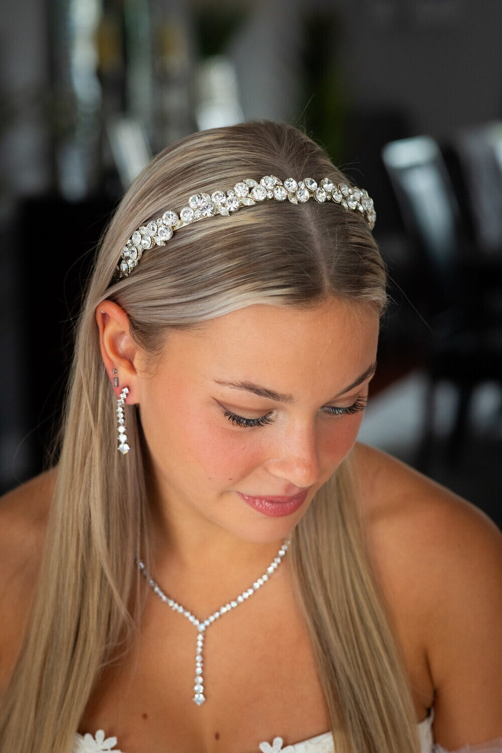 Swarovski Crystal wedding headband