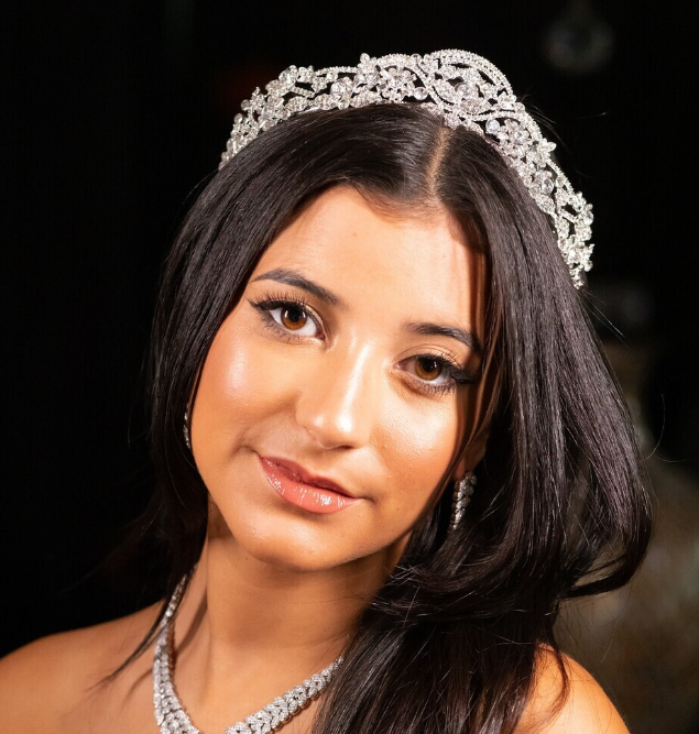 Maricela - Vintage wedding Crystal Tiara