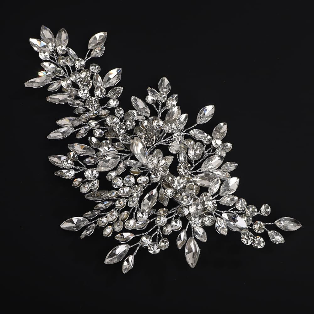 River - Dazzling Crystal wedding hairpiece