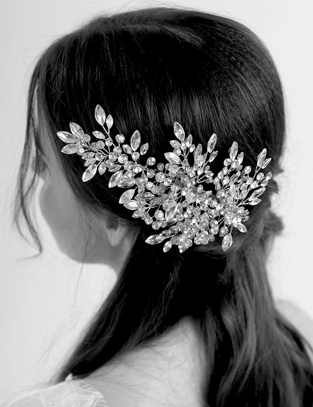 River - Dazzling Crystal wedding hairpiece