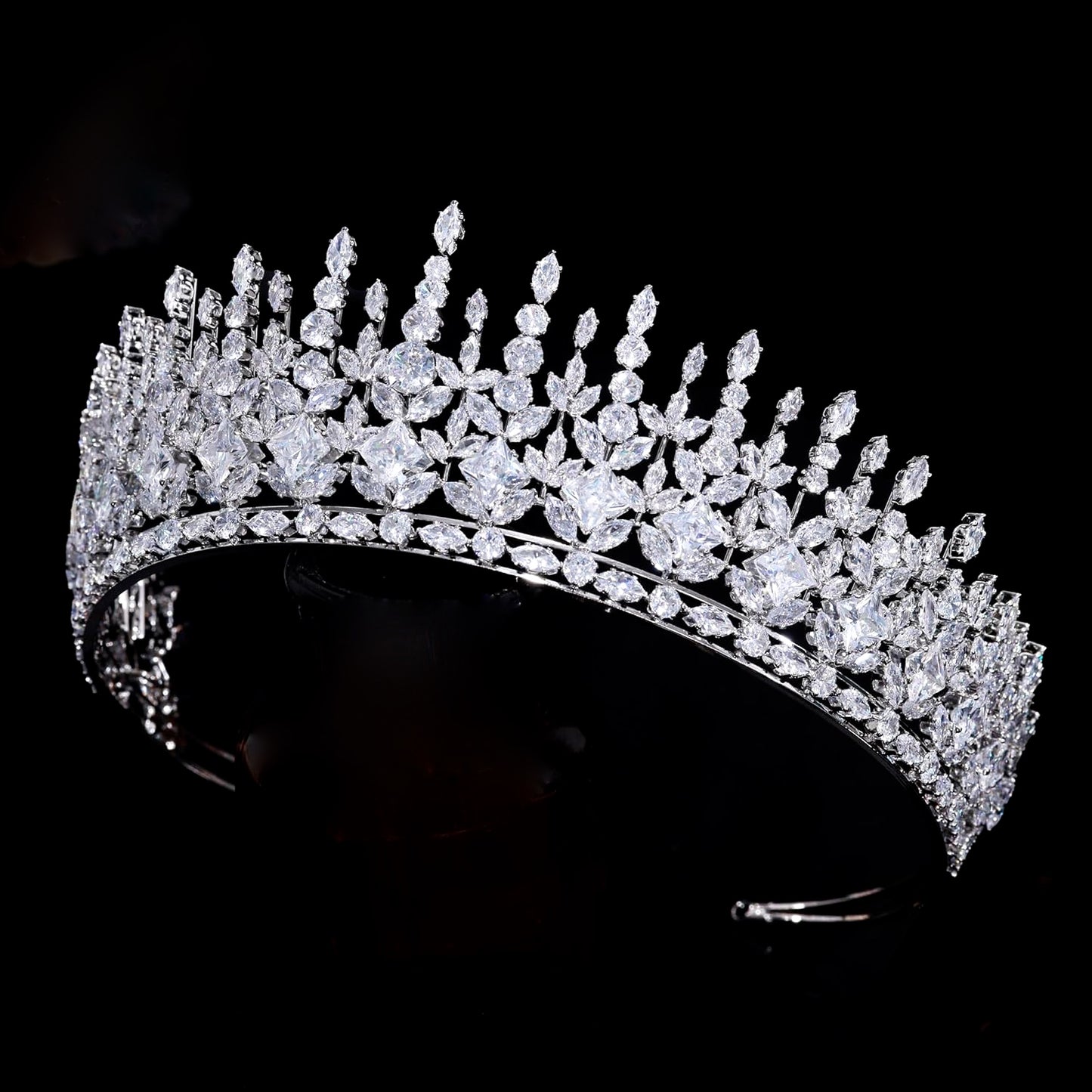 Salina -  Exquisite Crystal wedding tiara