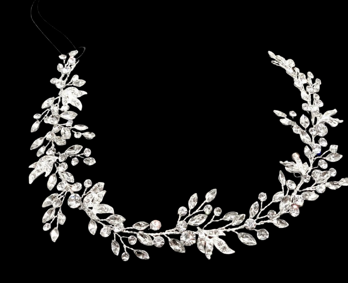 Denise- Beautiful Swarovski Crystal wedding headband