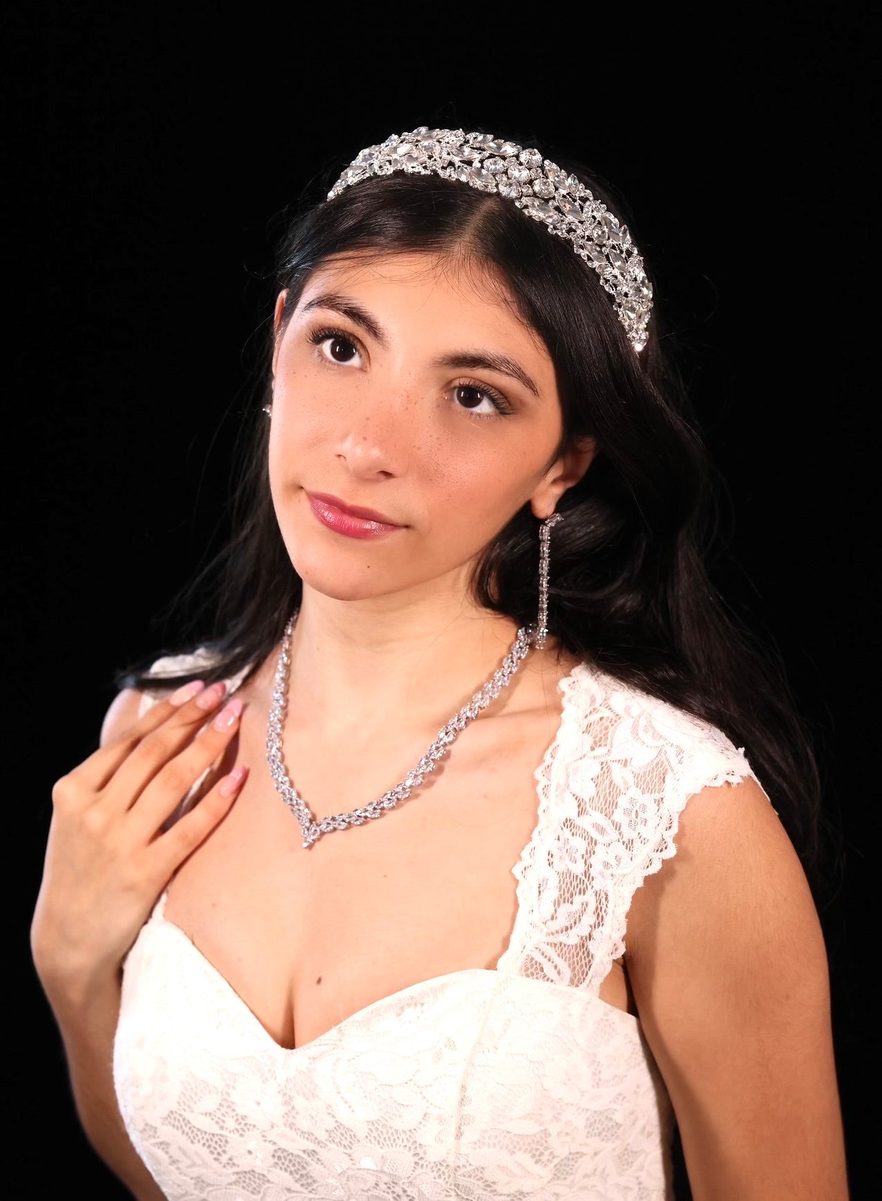 Sienna- Exquisite Swarovski crystal wedding headband