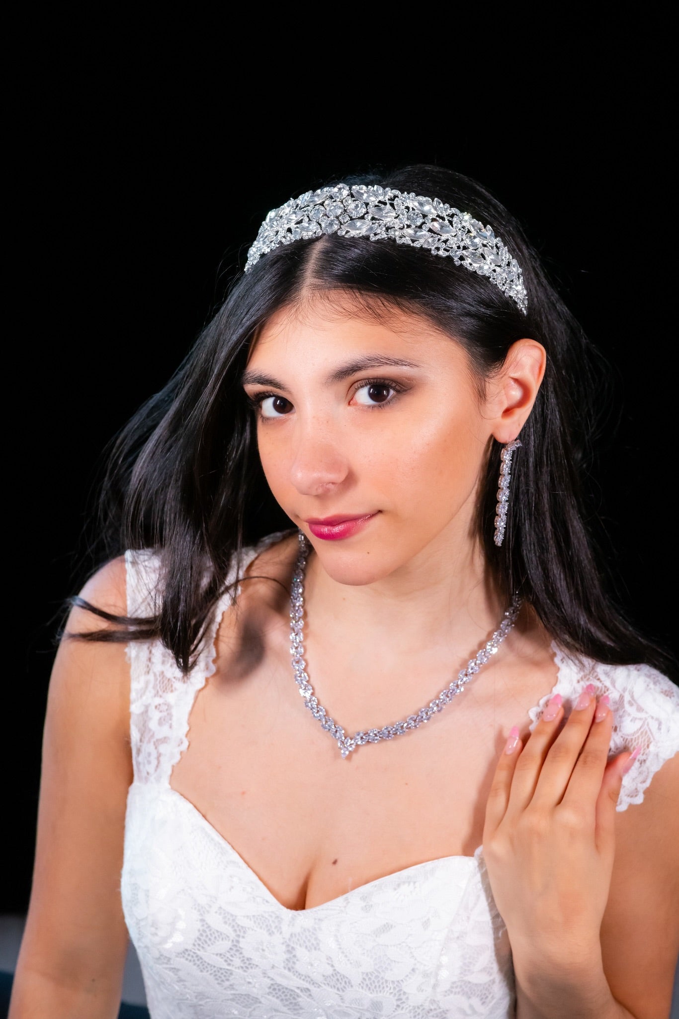 Sienna- Exquisite Swarovski crystal wedding headband